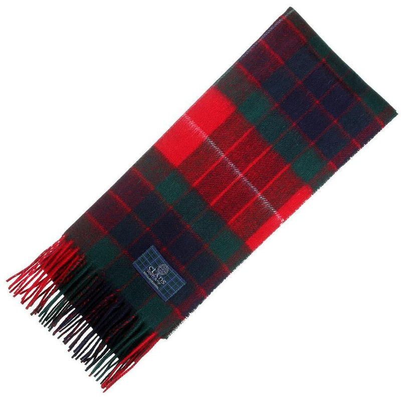 Clan Tartan Scarf - Fraser Red Modern