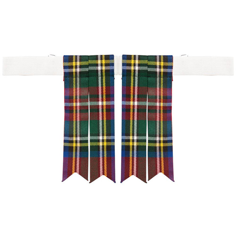 Polyviscose Kilt Flashes - Royal Stewart