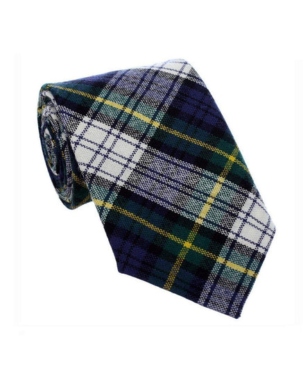 100% Wool Tartan Neck Tie - Gordon Dress Modern