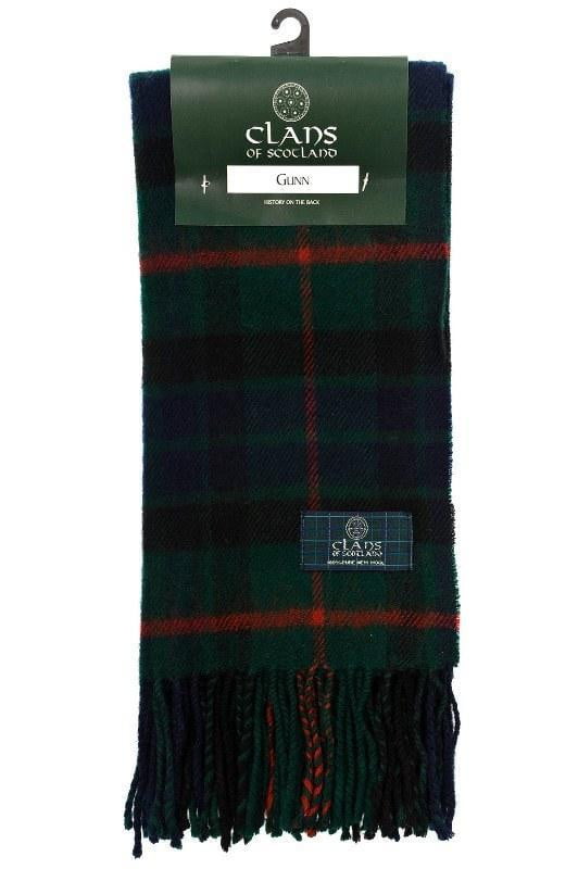 Clan Tartan Scarf - Gunn Modern