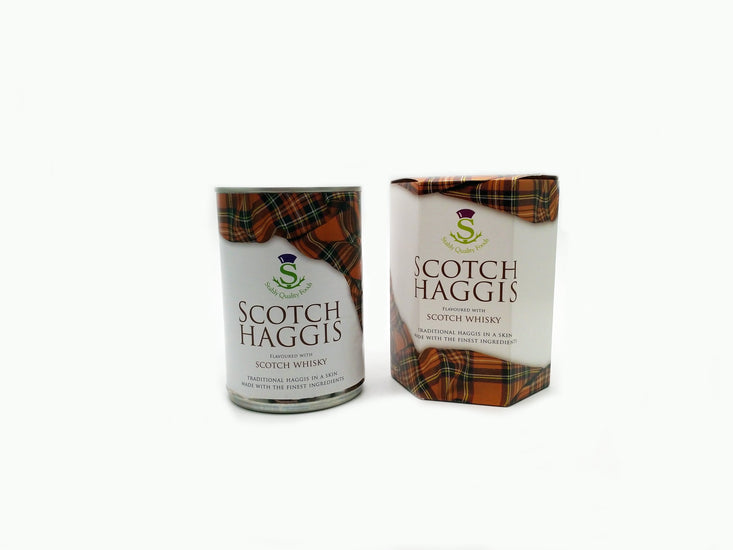 Traditional Tinned Scotch Whisky Haggis