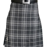 Men's 5 Yard Hebridean 100% Wool 13oz Mediumweight Tartan Traditional Kilt - Made to Order