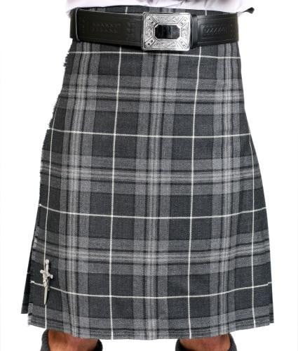 Men's 5 Yard Hebridean 100% Wool 13oz Mediumweight Tartan Traditional Kilt - Made to Order