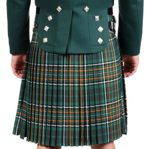 Men's 8 Yard Kilt - 13oz House of Edgar Mediumweight Wool - Irish County Range - Made to Order