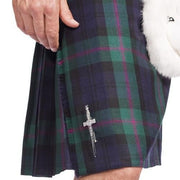 Men's 8 Yard Kilt - 16oz House of Edgar Heavyweight Wool Nevis Stain Resistant Tartan - Made To Order