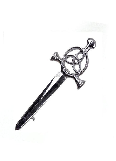 Celtic Loop and Knot Kilt Pin