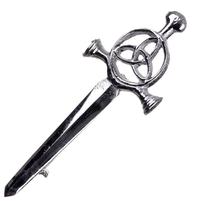 Celtic Loop and Knot Kilt Pin