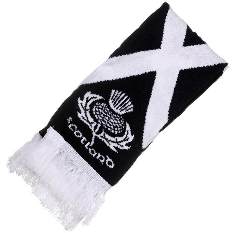 Scotland Rugby Nations Team Scarf with Thistle/Saltire