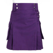 Women's Purple Utility Kilt