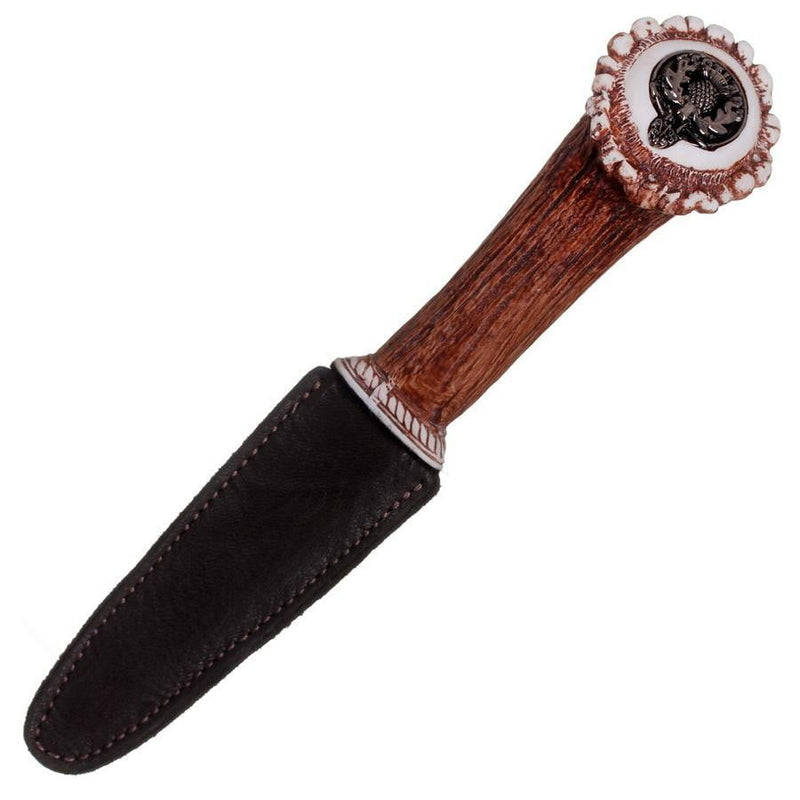 Stag Clan Crest Sgian Dubh - Made to Order