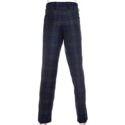 Instock Polyviscose Tartan Trousers - Black Watch