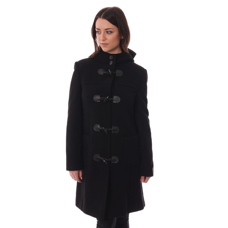 Women's Duffle Coat in Black