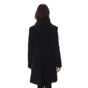 Women's Duffle Coat in Black