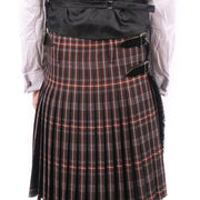 Men's 8 Yard Kilt - 13oz House of Edgar Mediumweight Wool Hebridean Bias Front - Made to Order