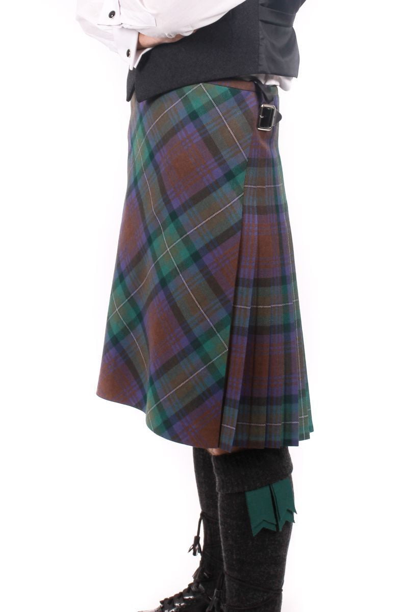 Men's 8 Yard Kilt - 16oz Heavyweight Wool - Bias Front - Made to Order