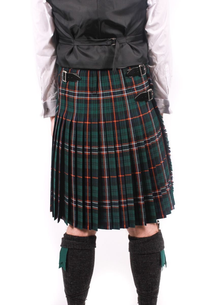 Men's 8 Yard Kilt - 16oz Heavyweight Wool - Bias Front - Made to Order