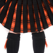 Men's 8 Yard Kilt - 16oz Heavyweight Wool - Black Isle Contrast Kilt - Made to Order