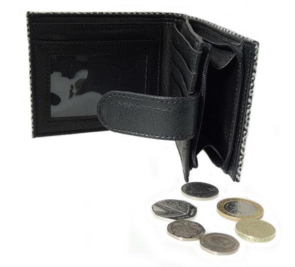 Harris Tweed Classic Gents Wallet with Zip - Barra - 3 Colours