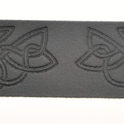 Embossed Gothic Velcro Kilt Belt