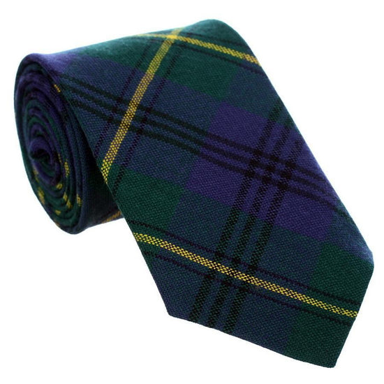 100% Wool Tartan Neck Tie - Johnston Modern