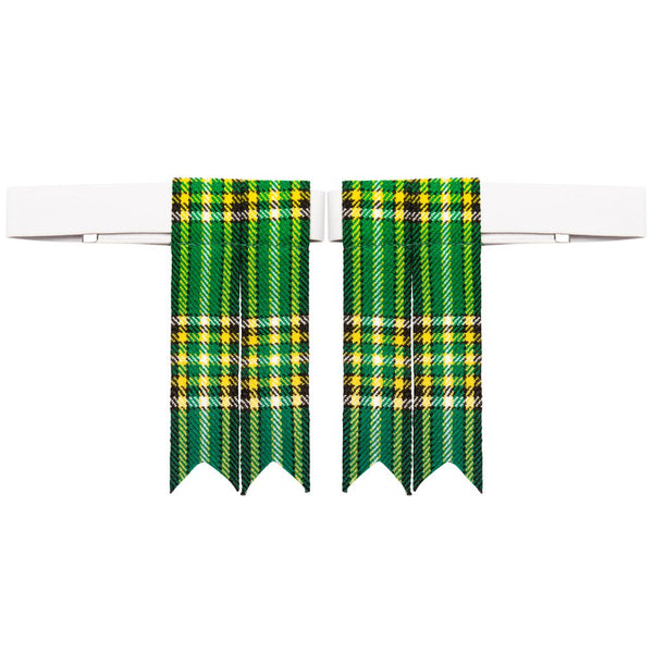 Acrylic Tartan Flashes - Irish National