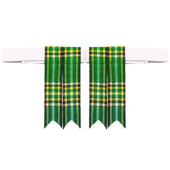 Acrylic Tartan Flashes - Irish National