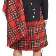 The Clansman Prince Charlie Jacket Full Dress Clan Crested Heavyweight Kilt Outfit