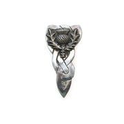 Pewter Large Thistle Design Kilt Pin