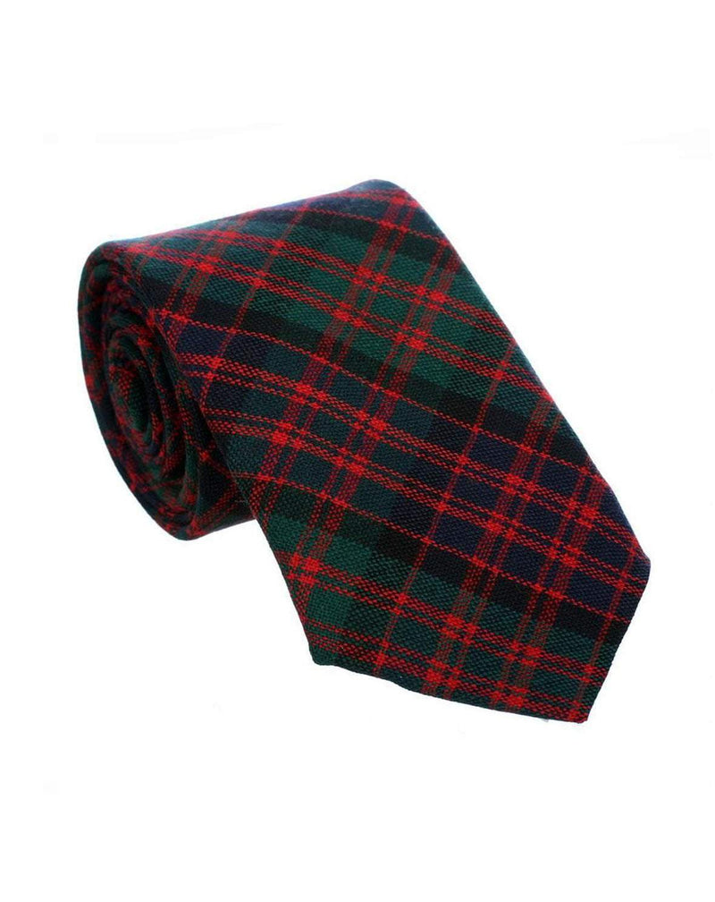 100% Wool Tartan Neck Tie - MacDonald Modern