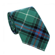 100% Wool Tartan Neck Tie - MacDonald of the Isles Green Ancient