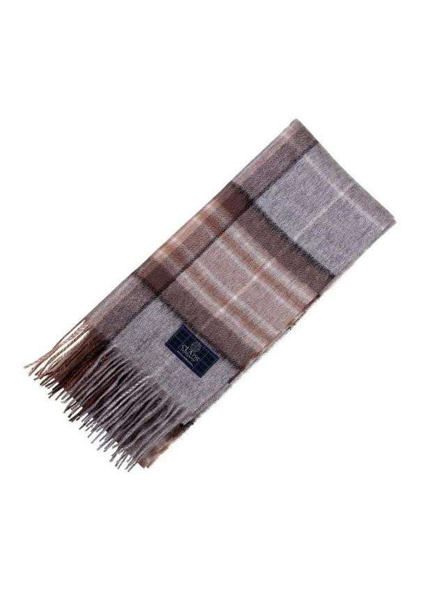 Clan Tartan Scarf - MacKellar Natural