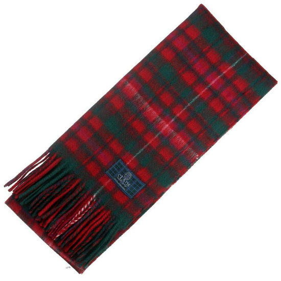 Clan Tartan Scarf - MacKinnon Red Modern