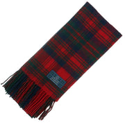 Clan Tartan Scarf - Matheson Red Modern