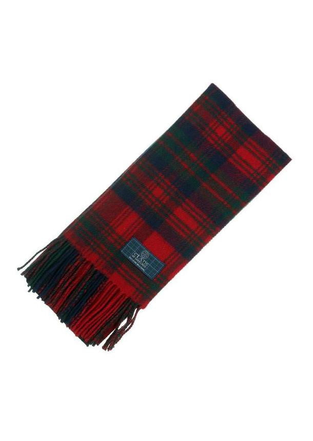 Clan Tartan Scarf - Matheson Red Modern