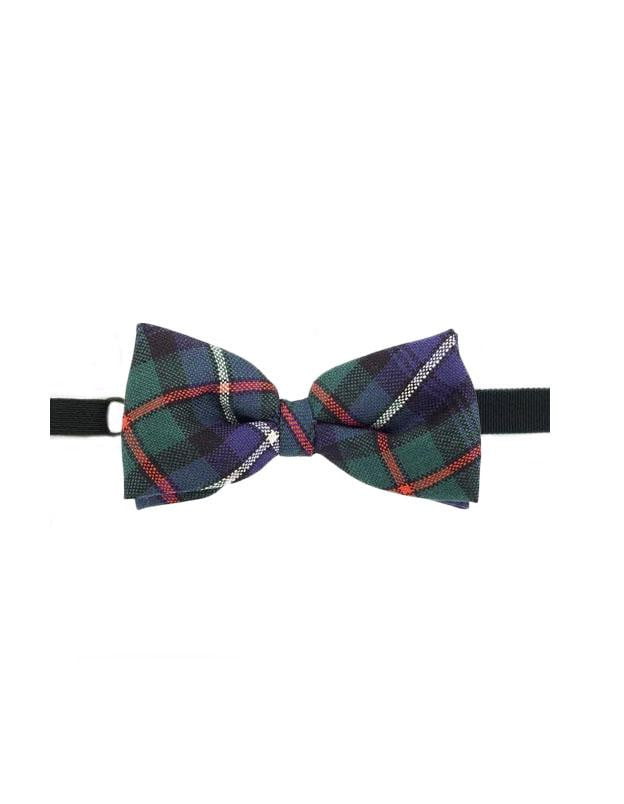 100% Wool Tartan Bow Tie - Robertson Hunting Modern