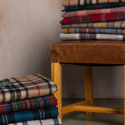 Wool Tartan Rug - Thomson Camel