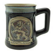 Stoneware Mug with Lion Rampant - 3 Colours