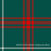 Men's 5 Yard Kilt - House of Edgar 13oz Mediumweight Wool - Welsh National - Made to Order