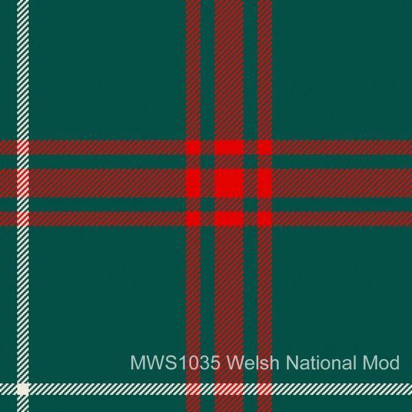 Men's 8 Yard Welsh National Tartan Kilt 13oz 100% Wool Traditionally ...