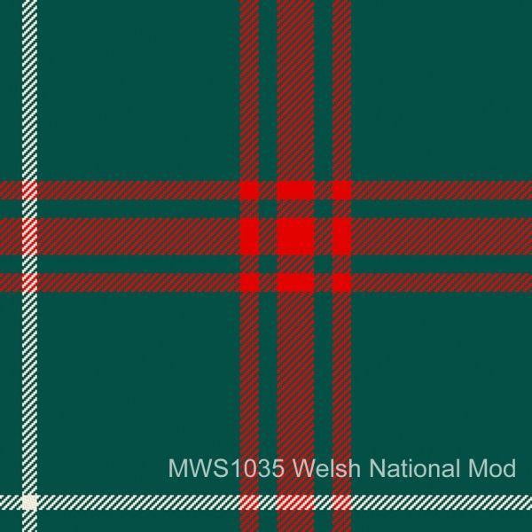 Men's 8 Yard Kilt - 13oz House of Edgar Mediumweight Wool - Welsh National - Made to Order