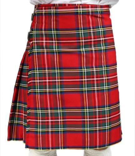 Men's 5 Yard Kilt - House of Edgar 16oz Heavyweight Wool -  Nevis Stain Resistant Tartan - Made to Order