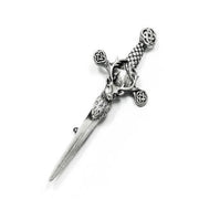 Pewter Stag Head Kilt Pin