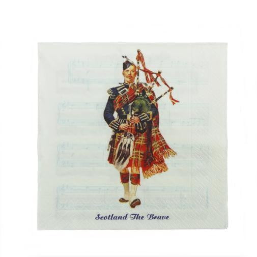 Musical Piper Serviettes (Pack of 20)