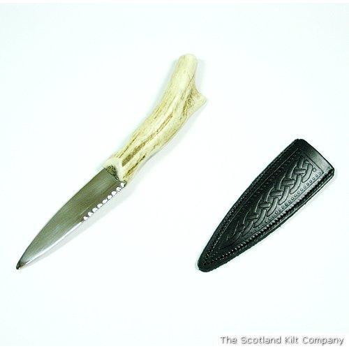 Plain Horn Sgian Dubh