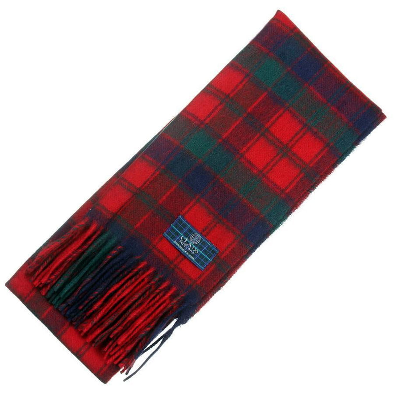 Clan Tartan Scarf - Robertson Red Modern