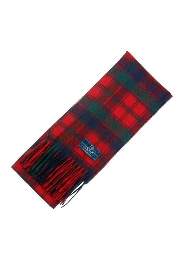 Clan Tartan Scarf - Robertson Red Modern