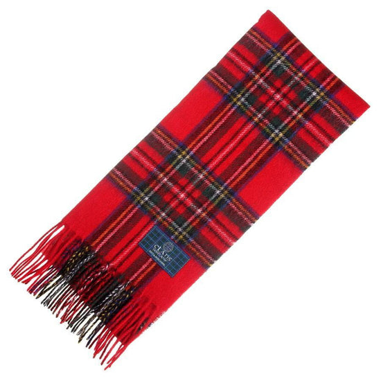 Clan Tartan Scarf - Stewart Royal Modern