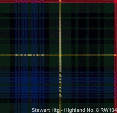 Men's 8 Yard Kilt - House of Edgar 18oz Regimental Weight Wool - Made To Order