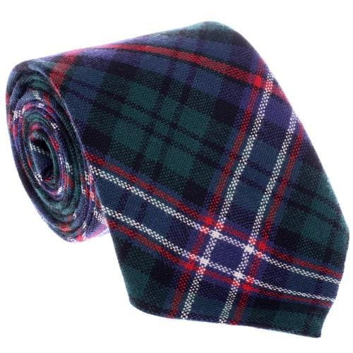 100% Wool Tartan Neck Tie -  Scottish National