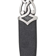 Pewter Tay Sgian Dubh with Stone Hilt, Antique Finish